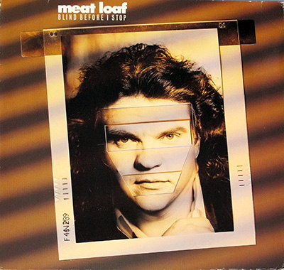 MEAT LOAF - Blind Before I Stop  album front cover vinyl record